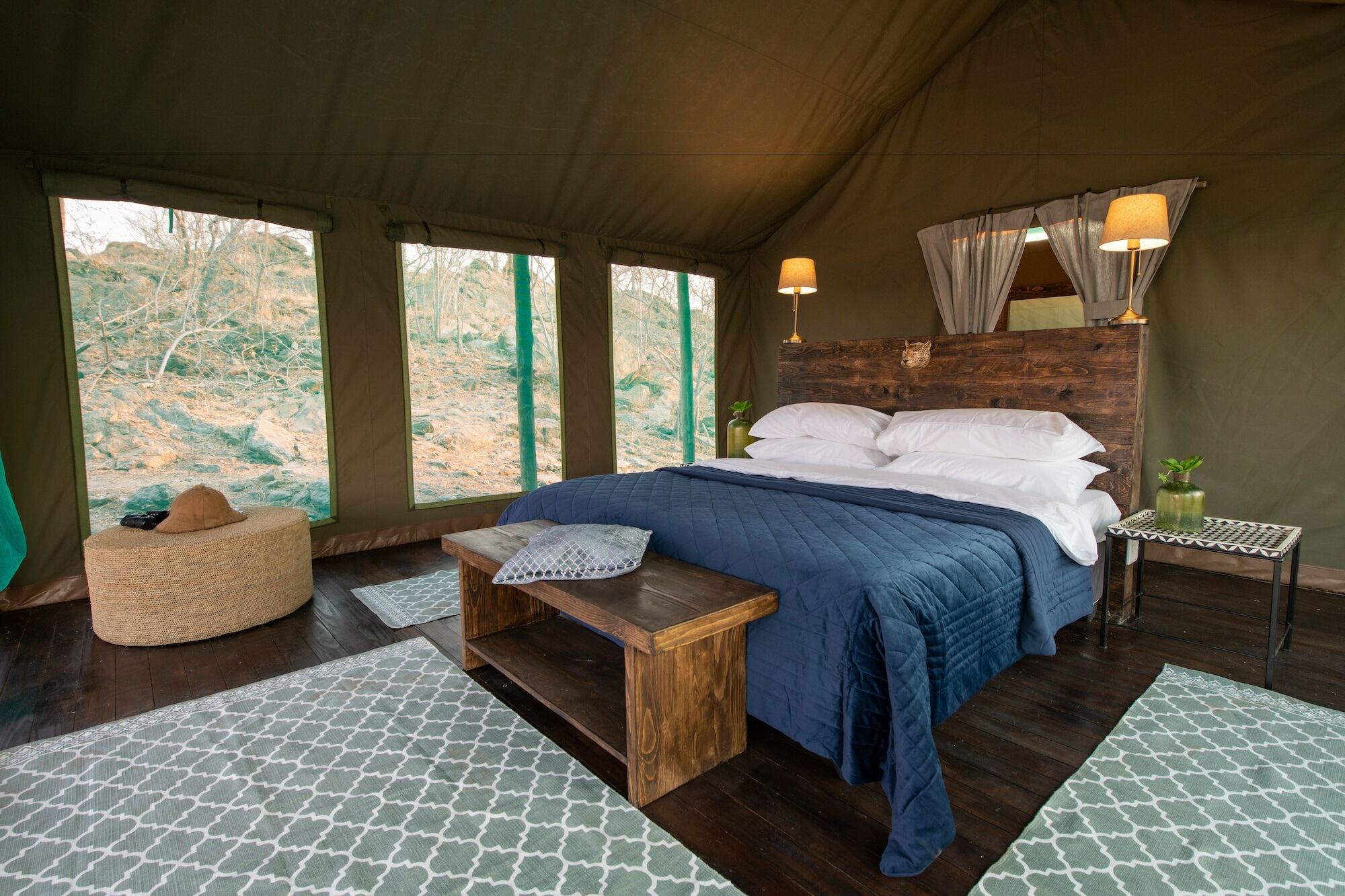 Parsons Hilltop Safari Camp 巴卢莱自然保护区 外观 照片